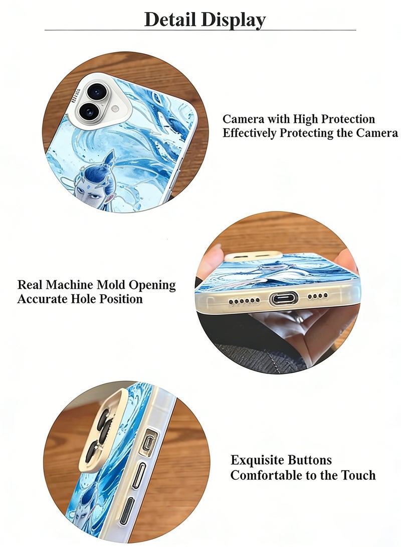 MUXGE iPhone 16 Plus Case - Ao Bing Art from Ne Zha (Chaos at Sea) - Image 3